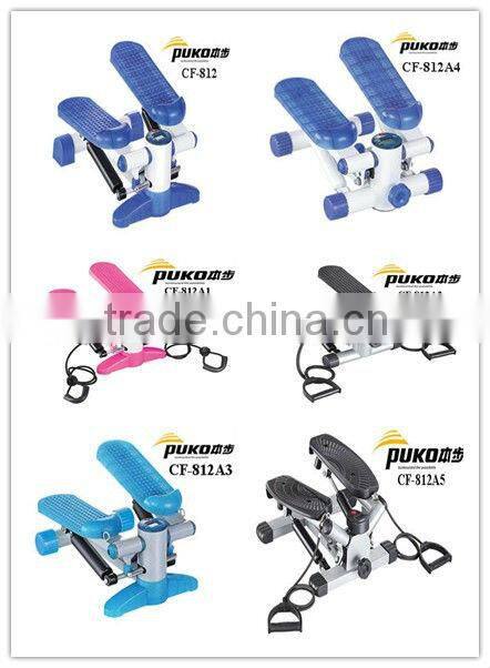 Indoor exercise equipment of foldable mini Stepper