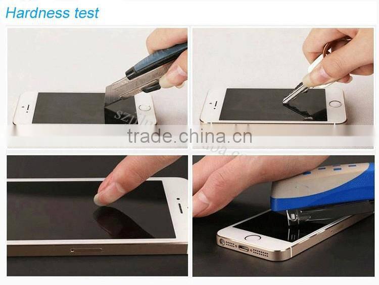 For iPhone 5 5S 5G 4 4S 4G Tempered Glass Clear Screen Protectors, Anti-Scratch Premium Film Clear Screen Guard RCD04010