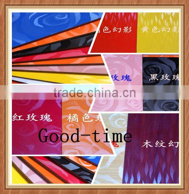 2.5-25mm uv coated mdf board