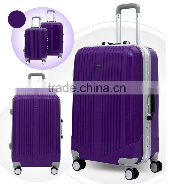 Low MOQ ABS 20"24"28" universal wheels travel luggage,luggage trolley bags,luggage trolley