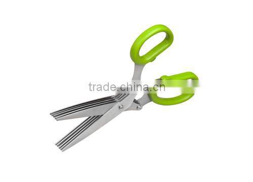 7-3/4 inches Kitchen shear with 5 multi blades Herb scissors