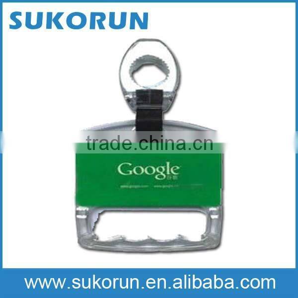 yellow belt high quality ABS advertising bus handle