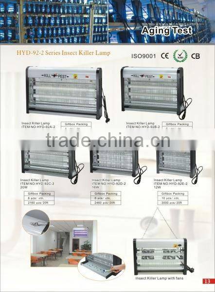 HYD 2x20W Mosquito Killing Lamp,insect killer lamp