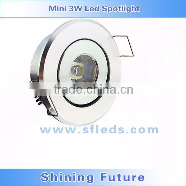 1W 3W recessed led mini downlight