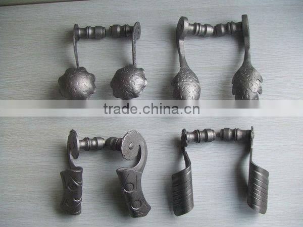 wrought iron door handle iron gate handle