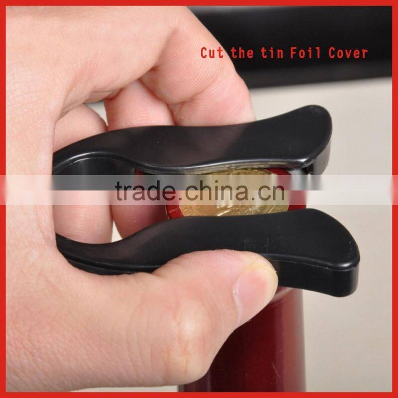 Stainless steel battery operated electric wine bottle opener,electric wine corkscrew,wine opener