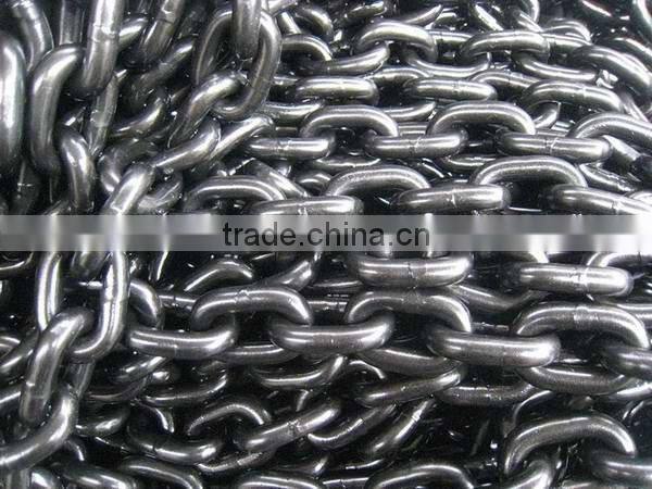 factory supply alloy steel black oxide g80 load lifting chain
