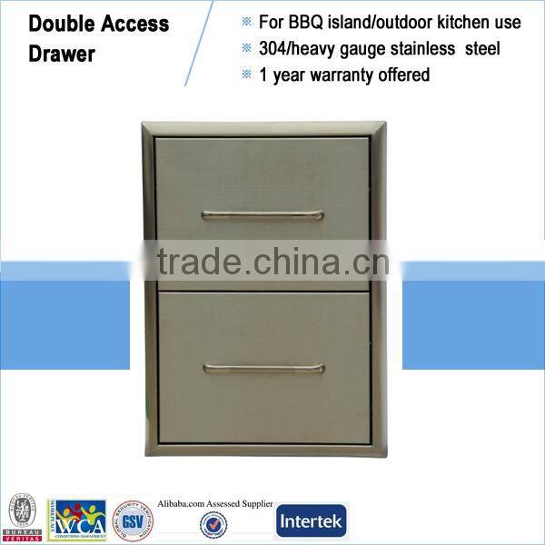 Kitchen Island 2 Drawer