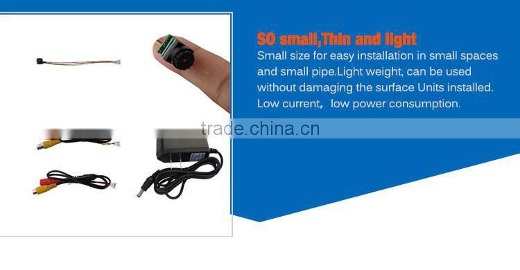 Small than finger 520tvl HD 1gram lightest 0.008Lux mini FPV camera
