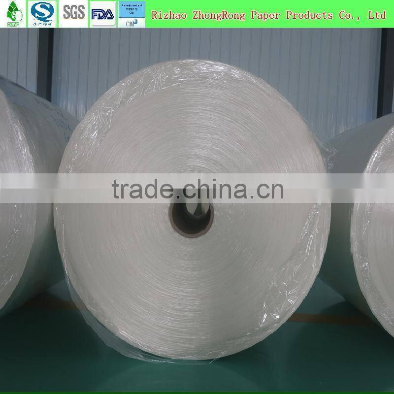 double sides pe coated paper for cold drinking cups