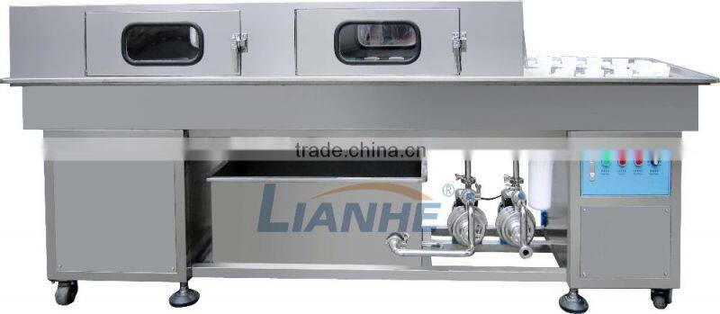 Lianhe Double Line Intermittent Bottle Rinser for Glass /Plastic bottle