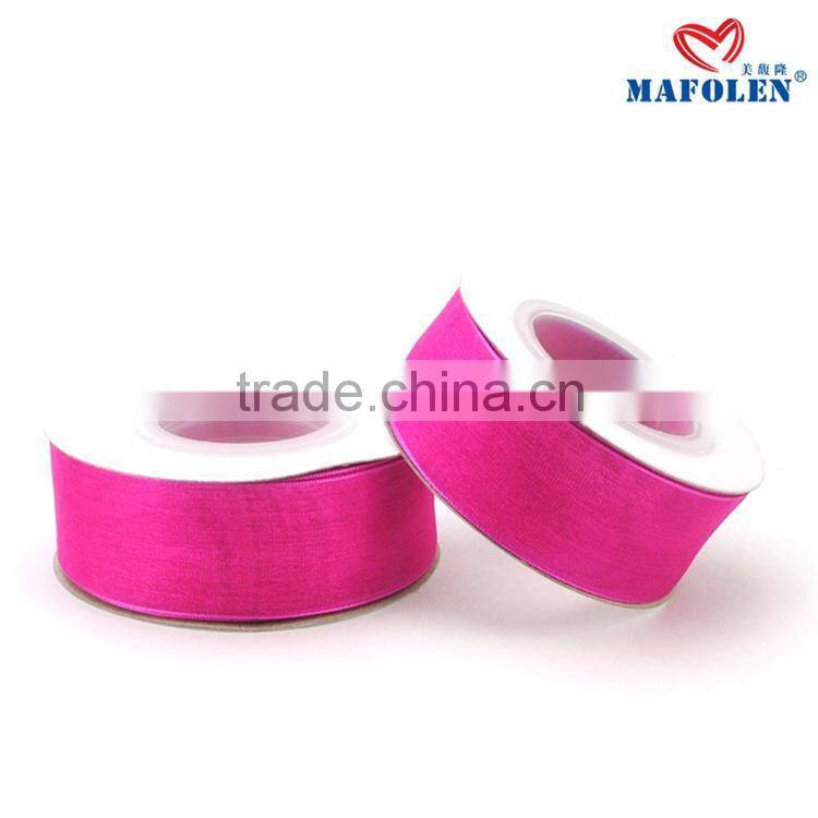 solid color organza sheer 2 inch wired ribbon wholesale