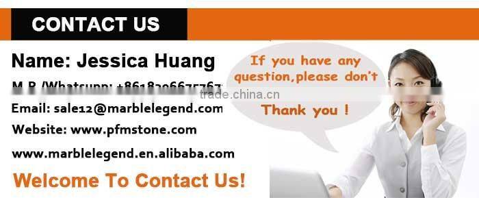 High density housing architecture stone table desk marble reception desk