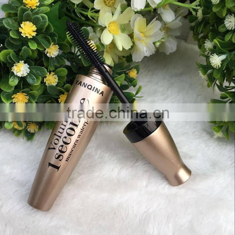 YANQINA Eyelash Extension Mascara Silicone Brush Curving Lengthening Waterproof Makeup 3D Mascara