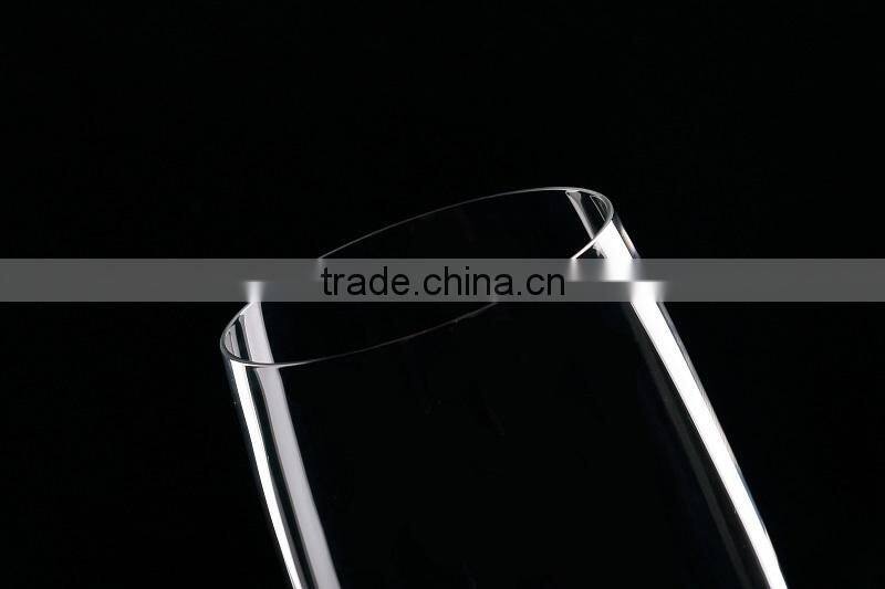 2015 new design lead free clear crystal 395ml wedding beer mug