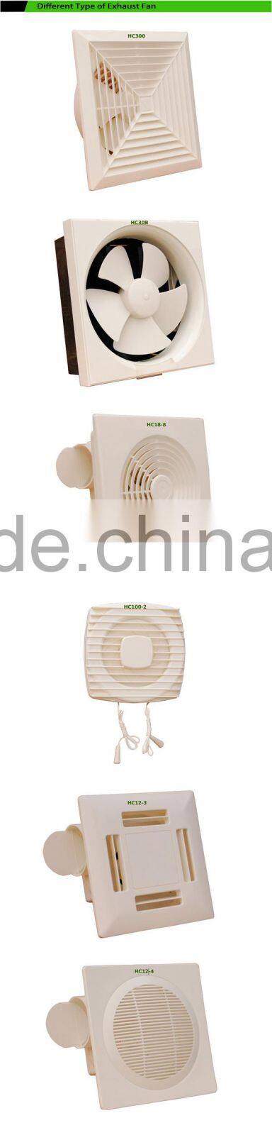 Wholesale Plastic Bathroom Kitchen Ceiling Exhaust Fan / Wall Mounted Remoted Exhaust Fan