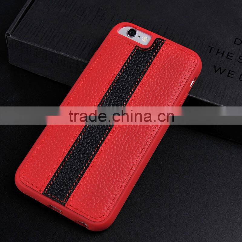 top quality Genuine leather+pc Hybird phone case for iphone 7/7s