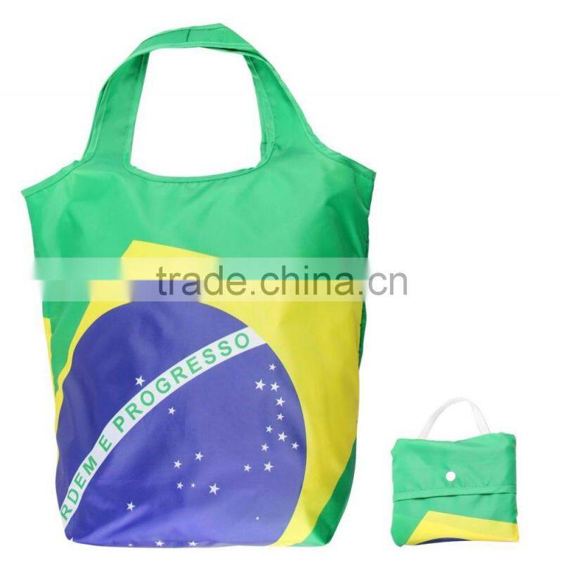 National flag foldable shopping bag