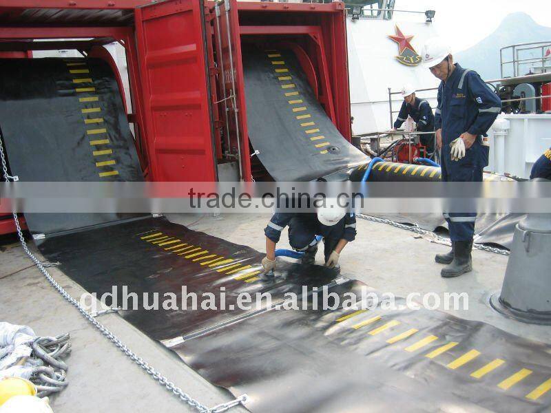 Inflating rubber boom WQJ 800