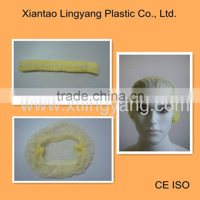 Disposable non woven crimp surgeons mob cap