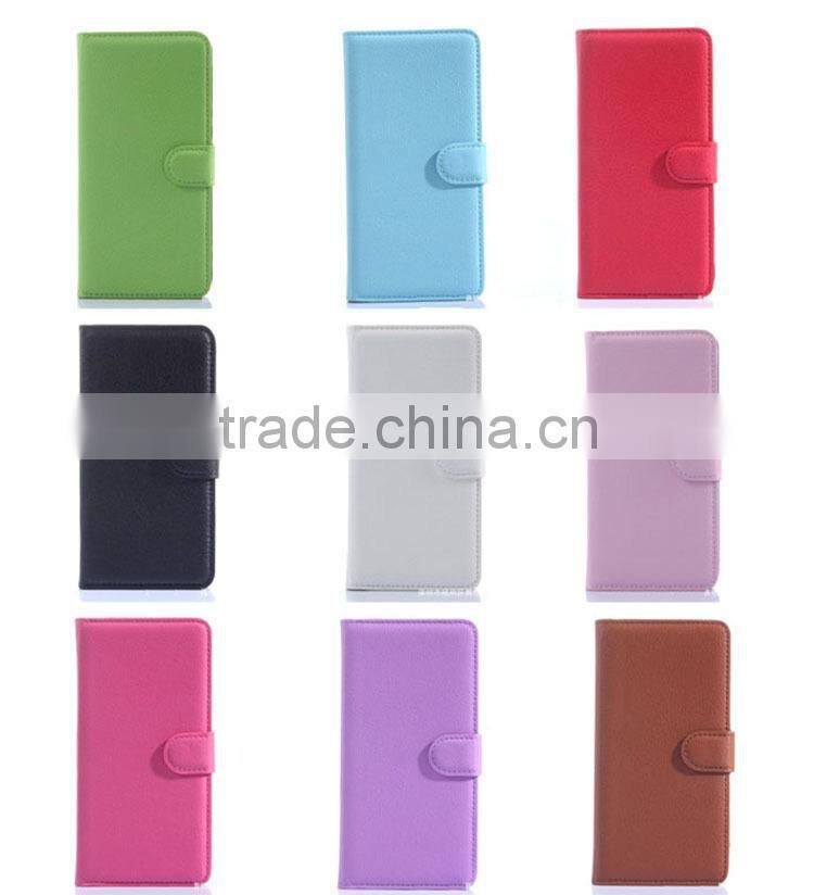 100% perfect fit wallet card hold leather case cover for Wiko sunset