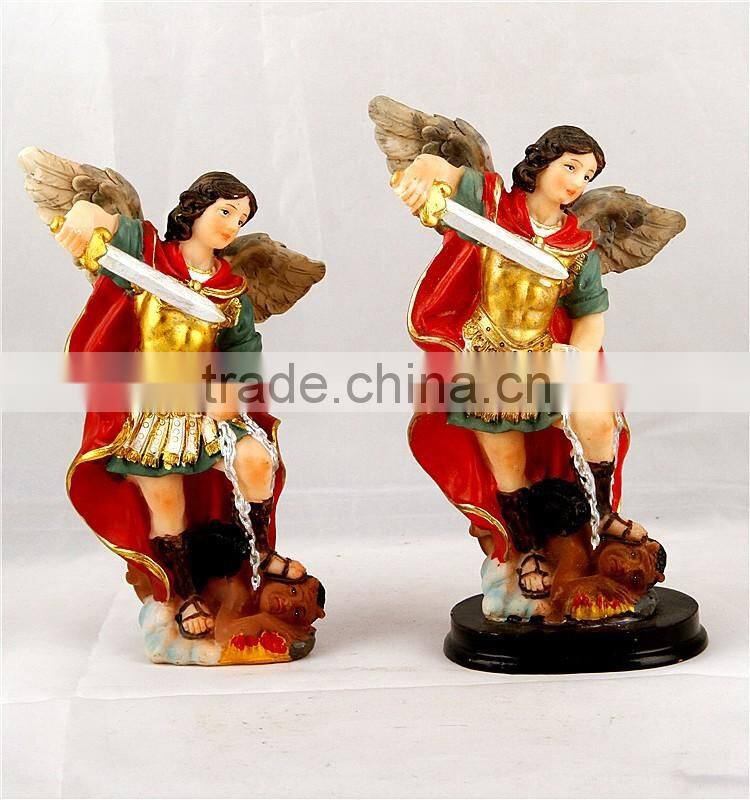 St Saint Michael Statue catholic figure religious figurine statue