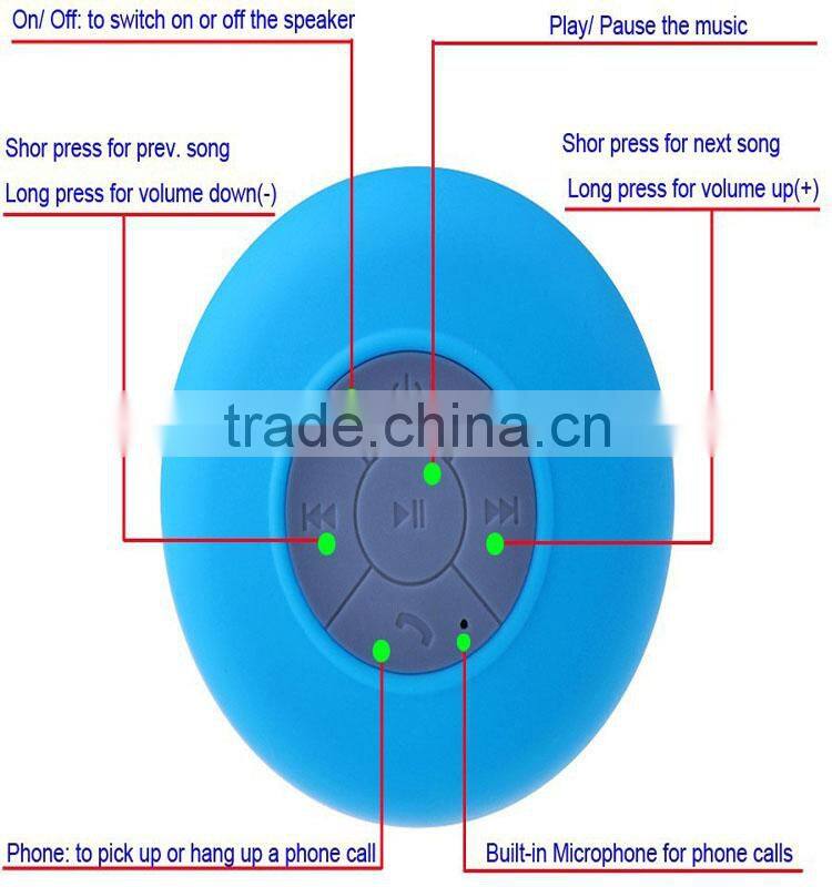 Hot Waterproof Bluetooth Speaker Hot New Products Mini Bluetooth Speaker with led light