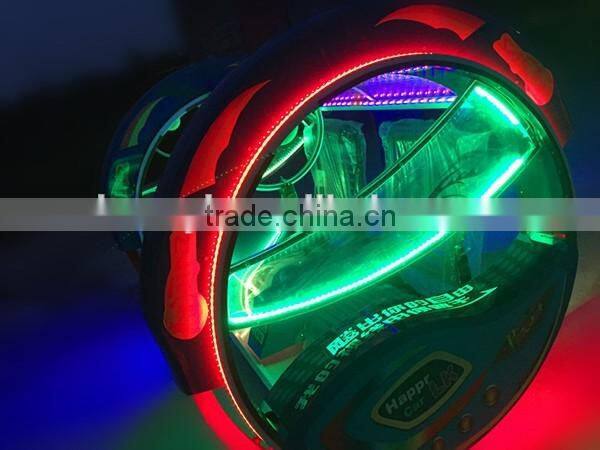 Outdoor amusement equipment luxury car electric happy le bar car for adults