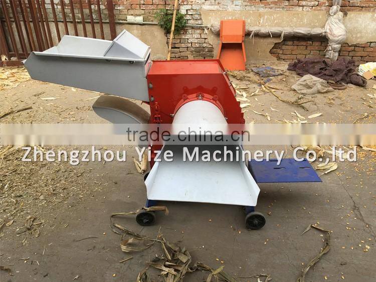 Diesel engine power type chaff cutter / herb crusher / straw breaker