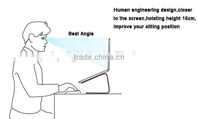 high quality aluminium latop holder computer stand hot selling