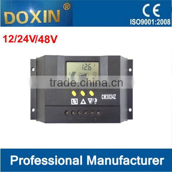 PWM DC12V/24V 20A solar panel/ solar fan/ lights Solar charge controller with USB port