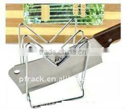Metal knife display rack P-2001