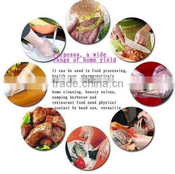 Protect Hand from Irritation Keep food safe DISPOSABLE PLASTIC GLOVES