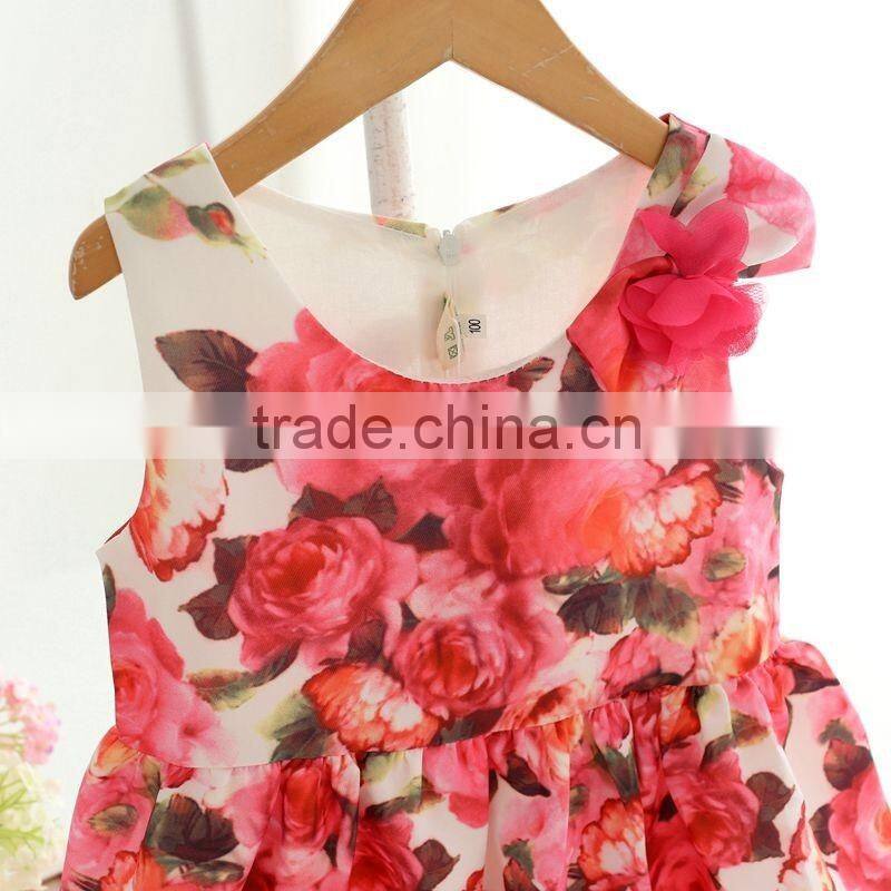 high end fashion design dress baby casual wear for kids