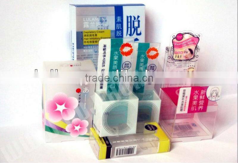 Printed clear blister packing box