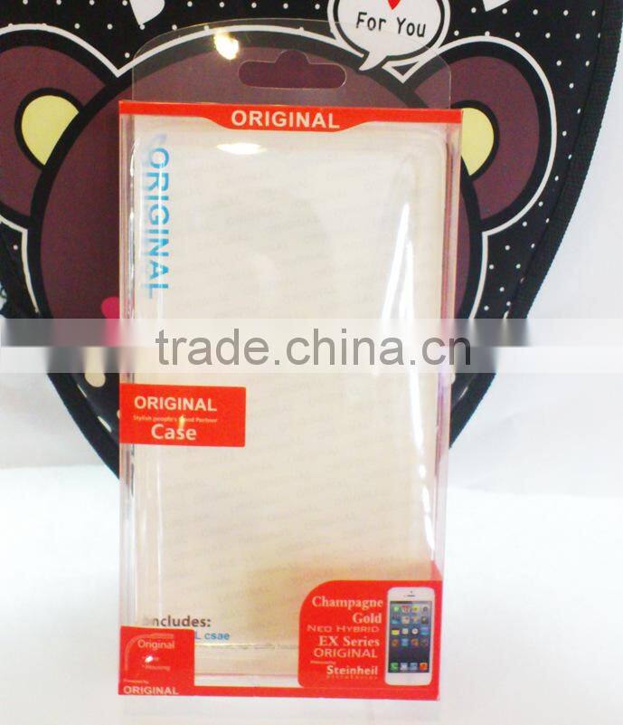 Finest Quality plastic box for samsung galaxy case packaging