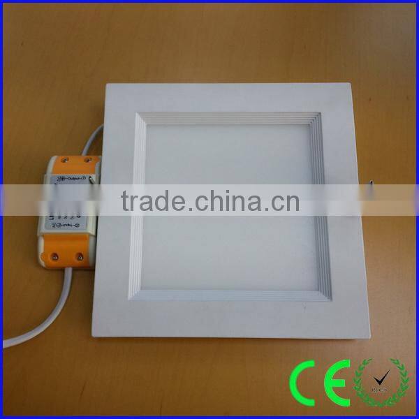 super bright smd led chip warm white 6 inch 15w slim led panel light