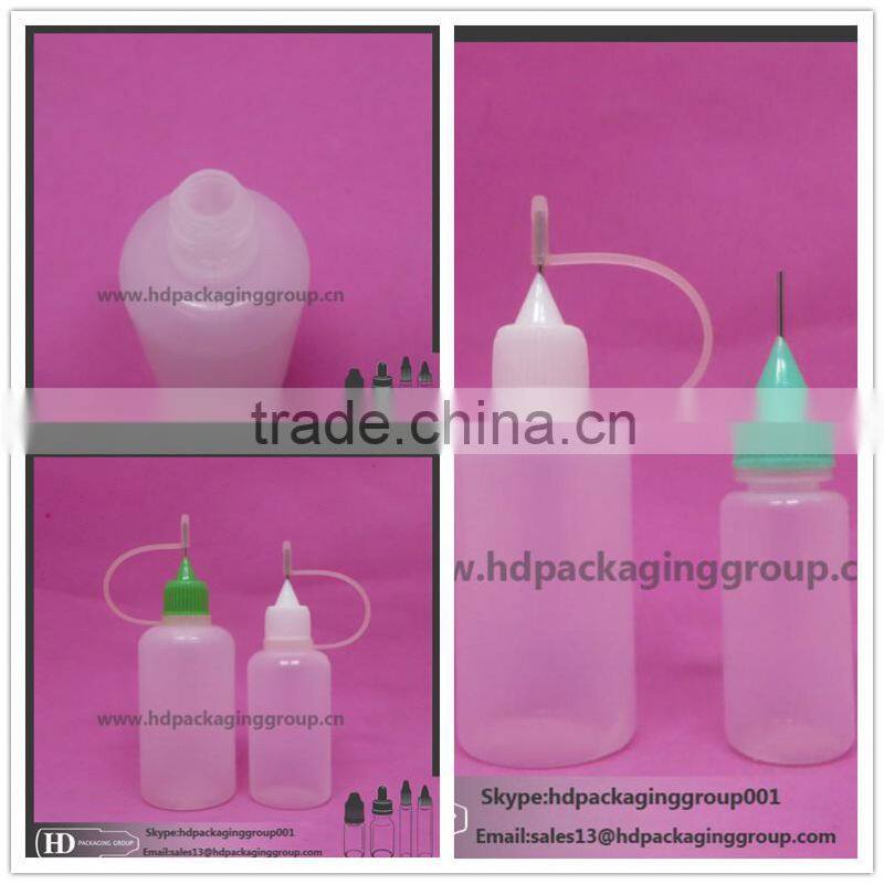 hot sale needle tip bottle/squeeze e liquid bottle 10ml,15ml,20ml,30ml/ plastic eye dripping bottle
