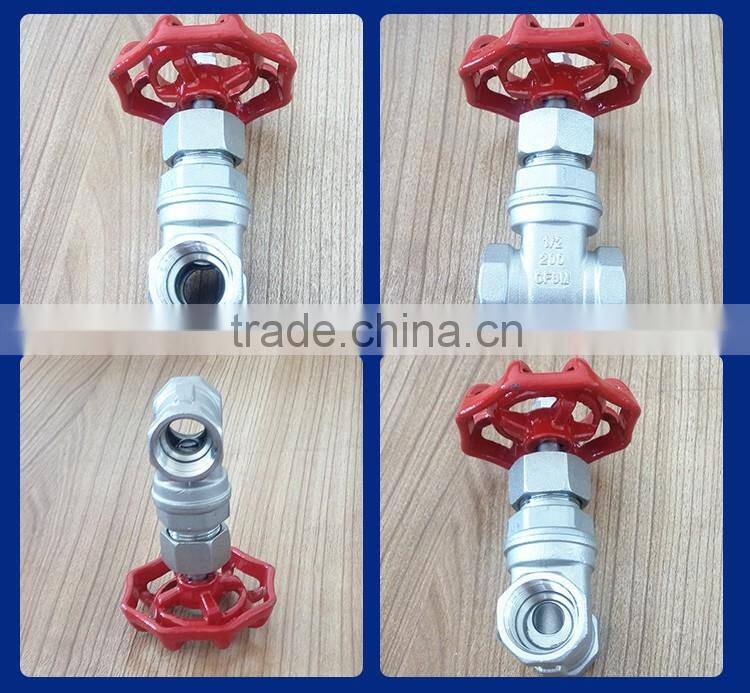 Good performance most economic good pneumatic gate valve stainless steel