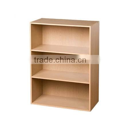 European hot pine wood bed king size natural wood color
