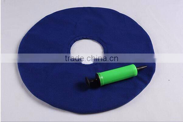 2016 best selling Inflatable Round Stadium Donut Seat Cushion with Hole for hemorrhoids