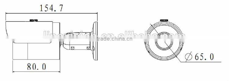 2.4Megapixel 1080P IR HDCVI Water-proof Bullet Camera