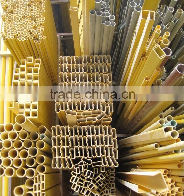 High quality pultruded frp profile, fiberglass profile, pultruded fiberglass profiles