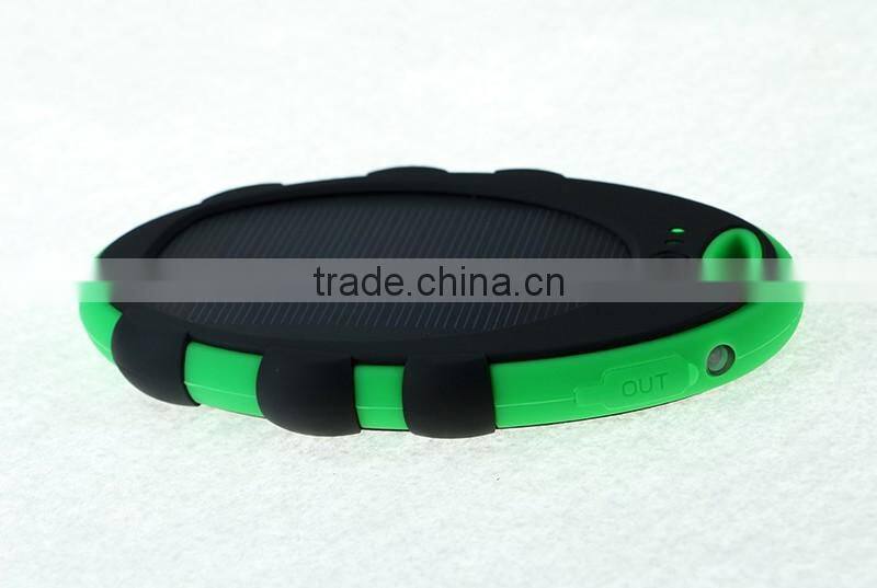 High quality 5000mah solar power bank portable for laptop