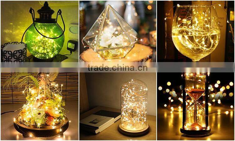 2016 China Party Items LED String Lights Flower For Christmas