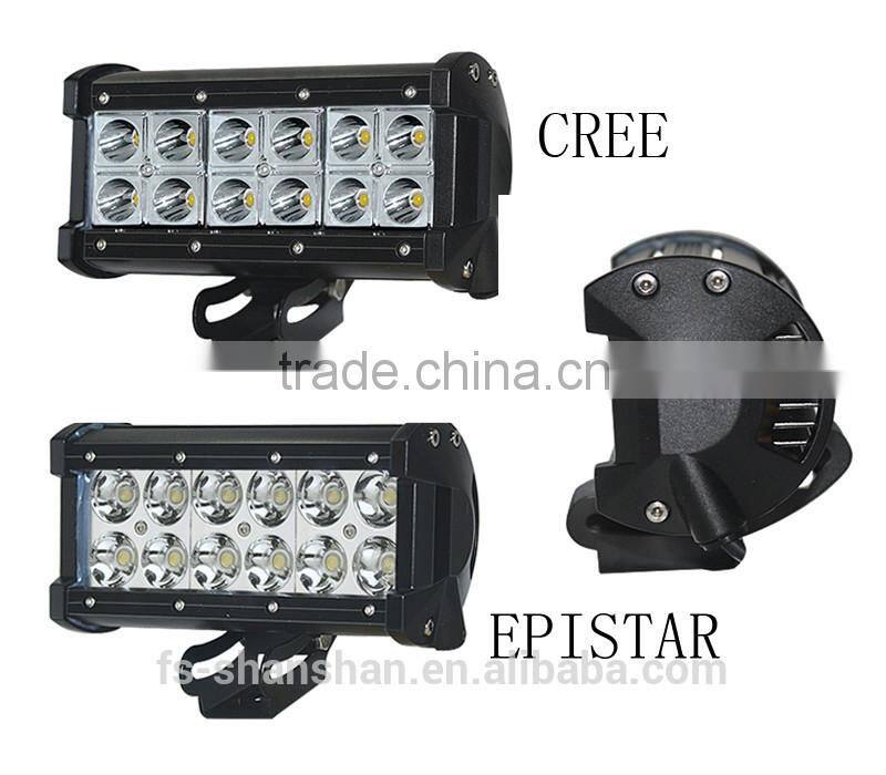 HOT SALE! 3D optical Waterproof 3W Cree LED light bar cree/high power led offroad light bar