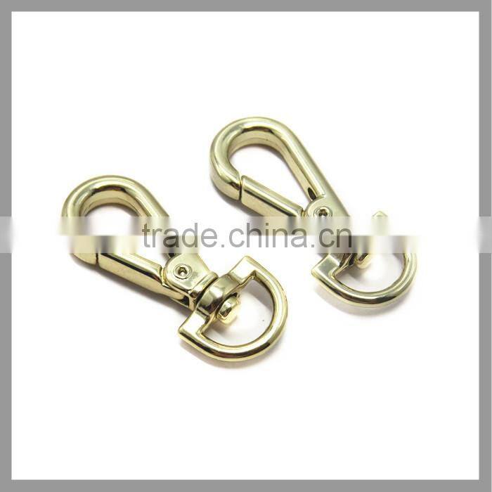Gold Spring Clasp Snap Swivel Hook Dog Hook