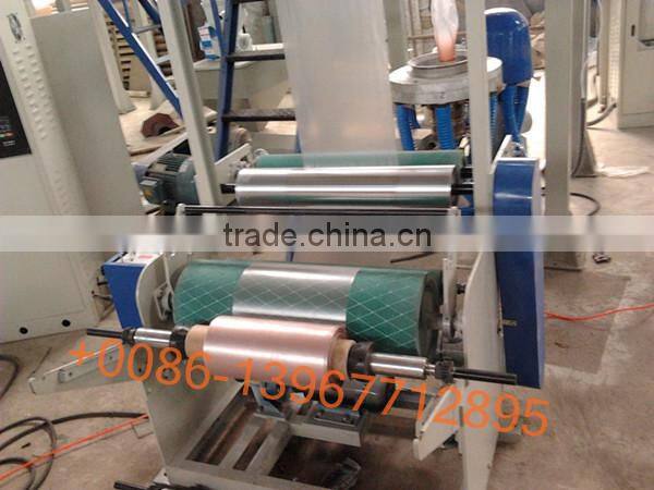 High speed HDPE /LDPE /LLDPE Vest bag extruder machine price