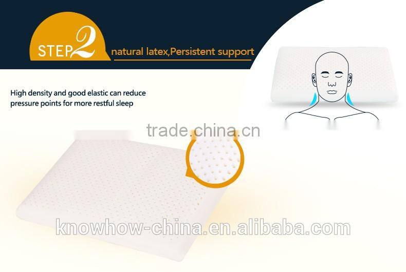 2016 High Quality Cheap Price Natural Latex Neck Pillow