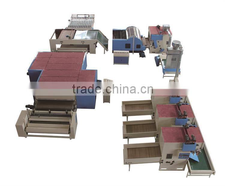 Customized Non woven Glue Free Wadding Line WJM-3
